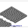 c12.jpg Cobble Stone System Round - Sidewalk - piece C12