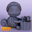 3.jpg Free 3D file Pokemon Squirtle Christmas Toy・3D print model to download