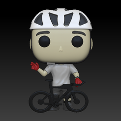 frente.png Archivo OBJ Funko Ciclista Biker・Objeto de impresión 3D para descargar