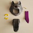 lobo-peças.jpg Wolf Coat Rack