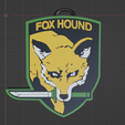 1.png Fox Hound Keychain (Metal Gear Solid)