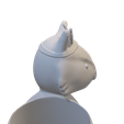Imagen5.png Fox pot planter 3d model stl for 3d printing