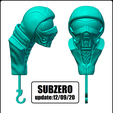 SUBZERO VER.png KEY HOLDER ( EYE SCORPION AND SUBZERO)