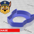 Chase.png Cookie Cutter Paw Patrol Collection