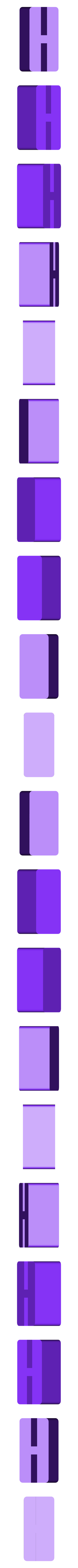 adaptateur deux plaque 180°.stl fridge furniture
