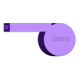 RegularWhistle_5mmOpeing.stl Sifflets avec turbine, jeu STEM