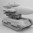 M'khand-Pattern-Super-Chimera.1044.jpg Archivo STL Ejército Interestelar HDC Transportador-Erector-Lanzador con ICBM・Diseño de impresora 3D para descargar