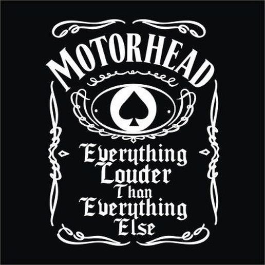 Everything louder Mötorhead 3D model