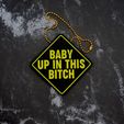 Baby-up-in-this-bitch-reverse-charm-2.jpg Baby up in this B*tch Charm - JCreateNZ