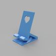 support coeur 1.jpg support phone / smartphone heart pass wire