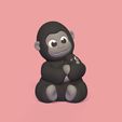 Cod2091-Gorilla_Baby-1.jpg 3D file Gorilla and Baby・3D print object to download