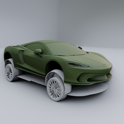 1.png STL-Datei McLaren GT 2020・3D-Druck-Idee zum Herunterladen