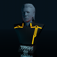 front3.png Tron Legacy Clu Bust