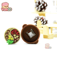 Yum3D-Cozy Hotpot Fidget Clicker Keychain_03.png Yum3D Cozy Hotpot Fidget Clicker Keychain - Cute Backpack Keychain