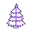 Copy of árbol navidad.stl Cookie Cutter Christmas Tree Cortante Galletita Arbol Navidad