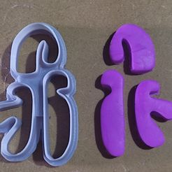 1-4.jpg Fichier STL COUPEUR D'ARGILE POLYMÈRE BOUCLES D'OREILLES ORGANIQUES X3 COUPES・Objet pour impression 3D à télécharger