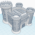 1.png Бесплатный STL файл Middle Eastern Castle - Age Of Empires 2・Модель 3D-принтера для загрузки