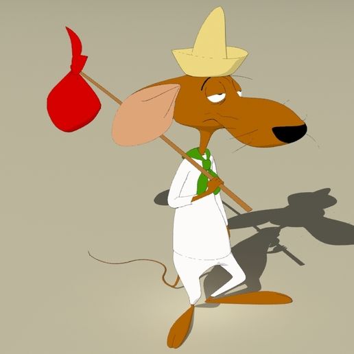 Slowpoke Rodriguez - 3D model önizlemesi