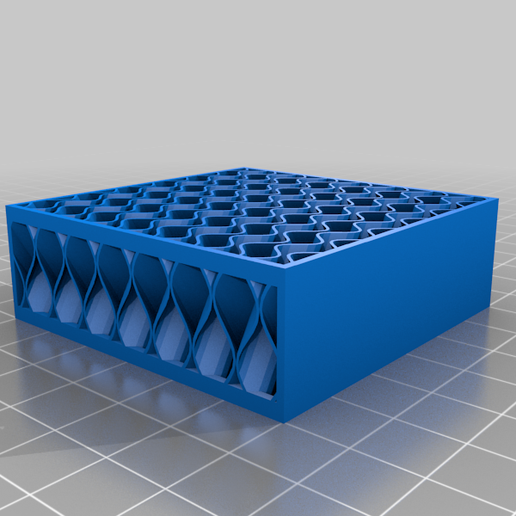 Evaporative cooling filter pad 3D model