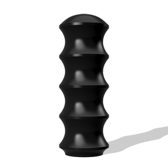 Front.png Archivo STL Igualmente Finger Banger Diamond Gear Stick Replica・Diseño para descargar y imprimir en 3D