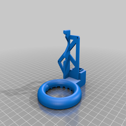 Volcano_Hot_End_Fan_Mount.png Free STL file CR10 Titan Aero Fan for use with Volcano - No Supports・Template to download and 3D print