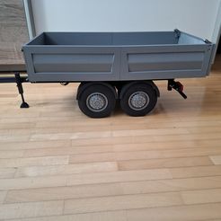 Tipper Trailer Double Axle / Tipper Trailer Double Axle