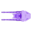 OverlordTurret(nonmag).stl Tanque Overlord para Battletech proxy