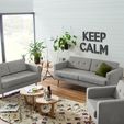 salon.jpg 3D font "Keep Calm" | Police 3D