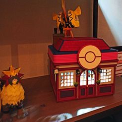 1.jpeg 3D file POKEMON CENTER POKEMON SWORD & SHİELD・3D print model to download