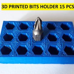 20190421_174150.jpg 3D PRINTED BITS HOLDER 15 PCS