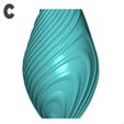 c.jpg Free 3D file Orbit Vase Collection・3D printer model to download