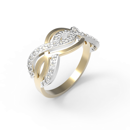 Комплект Кольцо и Серьги 3D model