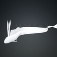 WIRE.jpg DOWNLOAD Hairtail DOWNLOAD FISH DINOSAUR DINOSAUR Hairtail FISH 3D MODEL ANIMATED - BLENDER - 3DS MAX - CINEMA 4D - FBX - MAYA - UNITY - UNREAL - OBJ -  Hairtail FISH DINOSAUR