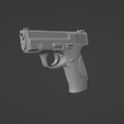 SW-MP-Shield-3D-MODEL-12.png Pistol SW MP Shield Smith & Wesson M&P Prop practice fake training gun
