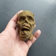 2019-10-05 (5).jpg STL file Zombie Head・3D print design to download