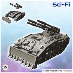 1-PREM-WB-VE-V16.jpg Fichier STL Char impérial Raptor avec lame frontale (version anti-aérienne) (16) - Future Sci-Fi SF Post apocalyptique Tabletop Scifi Wargaming Planetary exploration RPG Terrain・Modèle à imprimer en 3D à télécharger