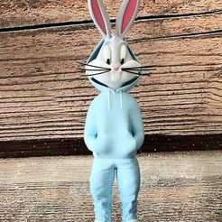 Bugs bunny urban vibes Fan art (multiparts/3mf)