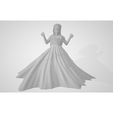 white-Capture.png Dancing Girl - Dancing Bride- Fairy Light Dress- Beautiful Girl Dancingn - Cake Decoration