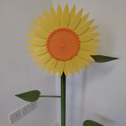 IMG_20220610_180953.jpg Archivo 3D Girasol | Adam's 3D Printable Sunflower ©・Diseño para descargar y imprimir en 3D