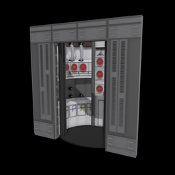 2023-04-27-131413.png Archivo 3D Armario de suministros Star Wars Control Room 327 para figuras de 3,75" y 6・Plan de impresión en 3D para descargar