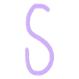 S.stl AMONG US Letters and Numbers | Logo