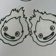 calsi.jpeg calcifer keychain