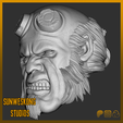 rp3.png Hellboy Ron Perlman Angry Headsculpt