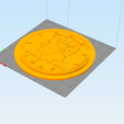 14.png STL-Datei Wanddekorationsset Münzen von Amerika・3D-Druck-Idee zum Herunterladen, satis3d
