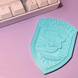 Freddy3DPrint.png Security Badge 3D Print File Inspired by Five Nights at Freddy's | STL for Cosplay