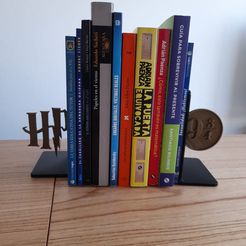 ST1VIY SVWILOIA ’SITVLI9I0 SONVSNA OUTIL TCE CMEC IS TOI b ee AE hee ERR RE! Tennoh Maca Vin veyeEn Pray STL file Harry Potter bookends・3D printing model to download