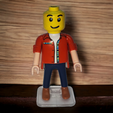 PhotoRoom-20231129_053125.png Yellow Head compatible with Playmobil