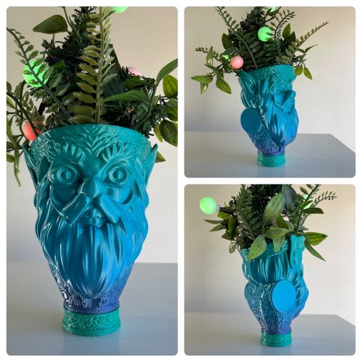 Xmas Gnome Planter /No Supports