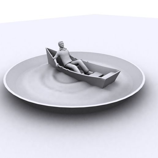 BOAT_03_display_large.jpg Free STL file "The Sweet Life" Row Boat Sugar Bowl・3D printing model to download, Tarnliare