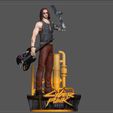 1.jpg CYBERPUNK 2077 JOHNNY SILVERHAND STATUE GAME CHARACTER sexy keanu reeves